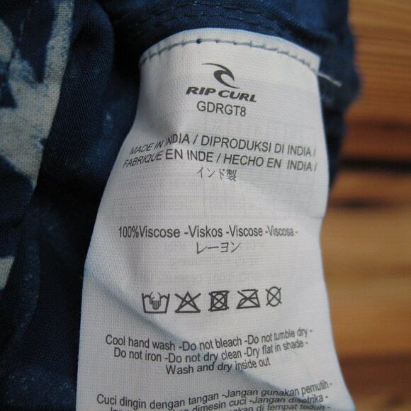 NWT Blue Batik Print Dress - Picture 9 of 11